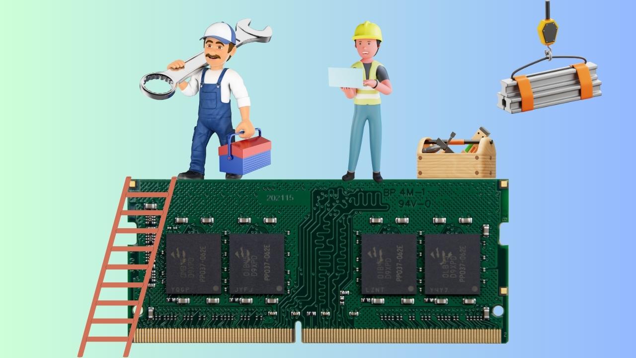 cómo funciona una memoria RAM