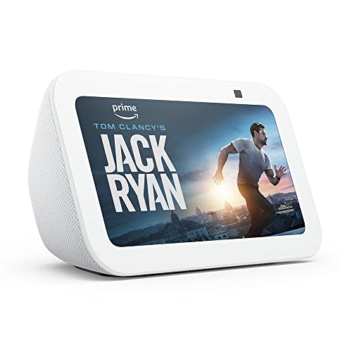 Nuevo Echo Show 5 (3.ª generación) | Pantalla táctil inteligente con Alexa diseñada para controlar tus dispositivos de Hogar digital y más | Blanco