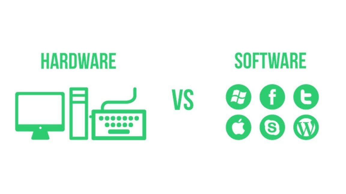 ¿Cuáles son las diferencias entre hardware y software?