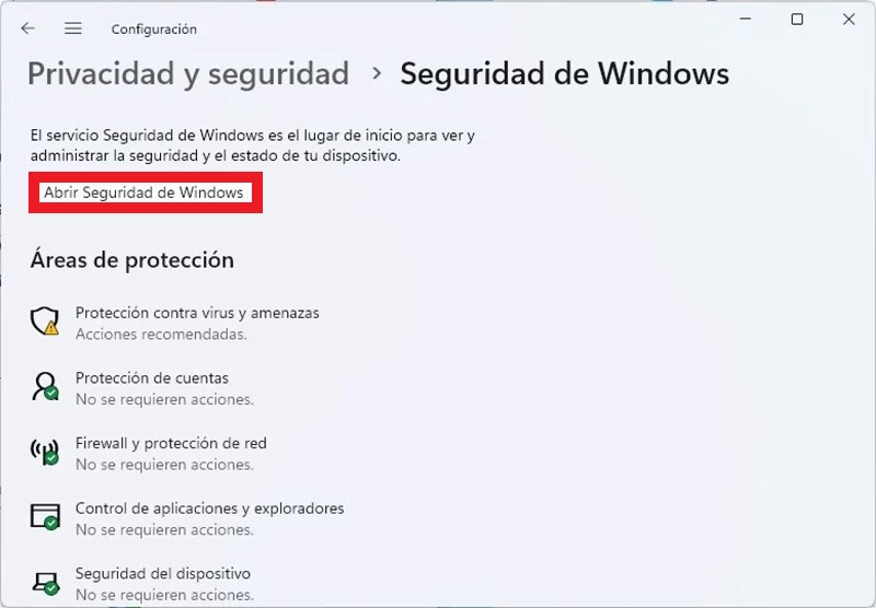 ¿Cómo deshabilitar el antivirus de Windows 11?