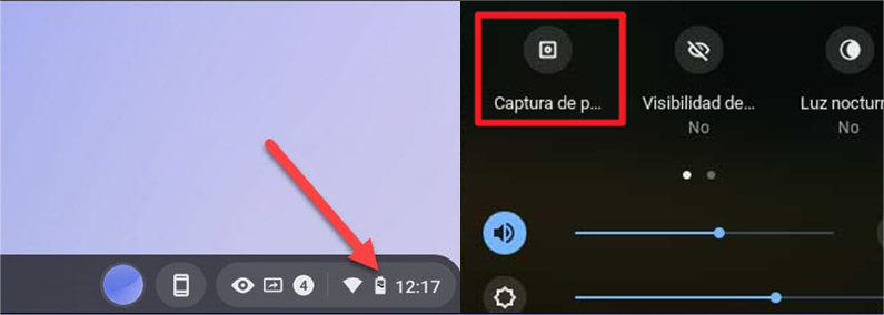 Cómo hacer una captura o grabar pantalla en Chromebook