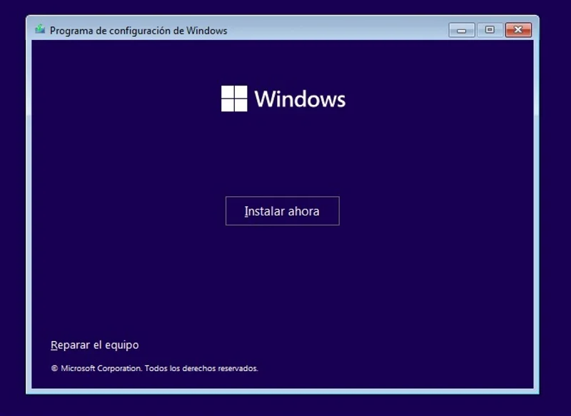 Cómo instalar Windows 11 desde cero