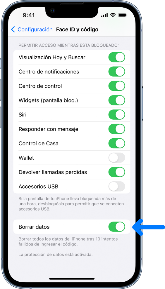 ¿Cuántos intentos se pueden hacer para desbloquear mi iPhone?