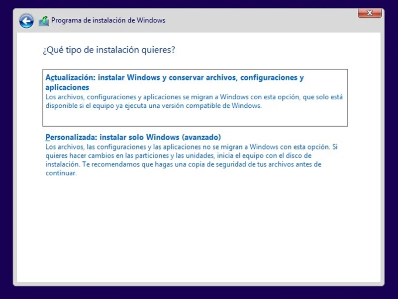 Cómo instalar Windows 11 desde cero
