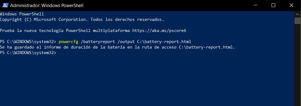 ¿Cómo mirar la salud de la batería de mi PC?