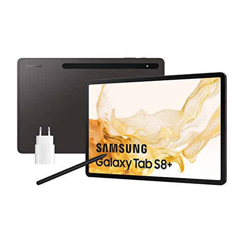 Samsung Galaxy Tab S8+ con cargador - Tablet de 12,4