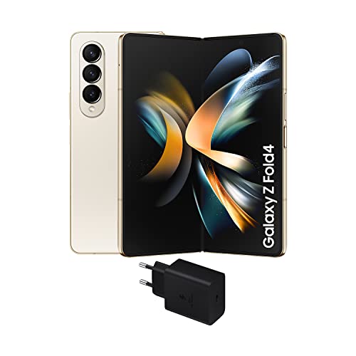 Samsung Galaxy Z Fold4 5G (256 GB) Beige, Smartphone Android, Teléfono Móvil Plegable [Versión española]