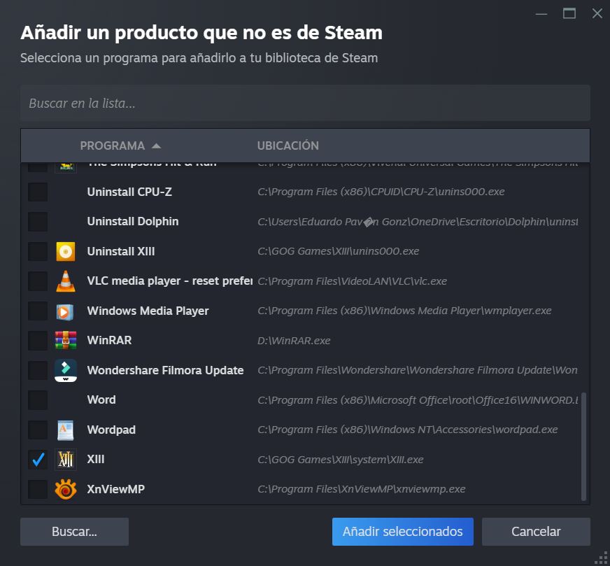 ¿Cómo abrir juegos externos en Steam?