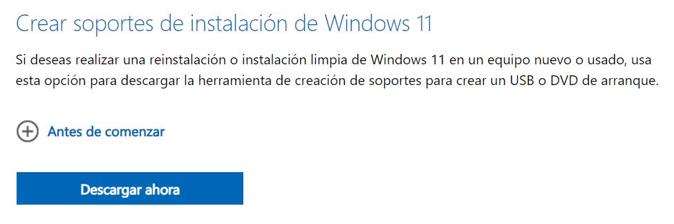 Cómo instalar Windows 11 desde cero