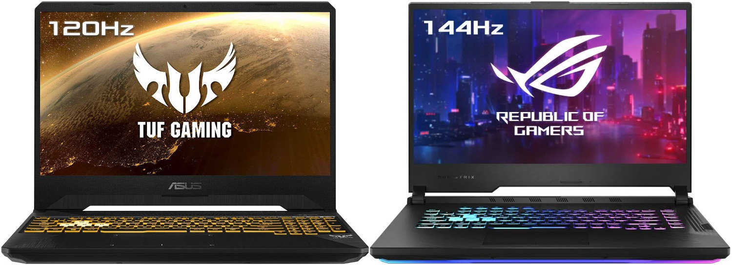 Asus ROG vs Asus TUF: ¿En qué se diferencian?