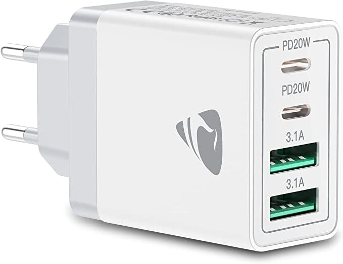 Cargador USB-C con 4 puertos