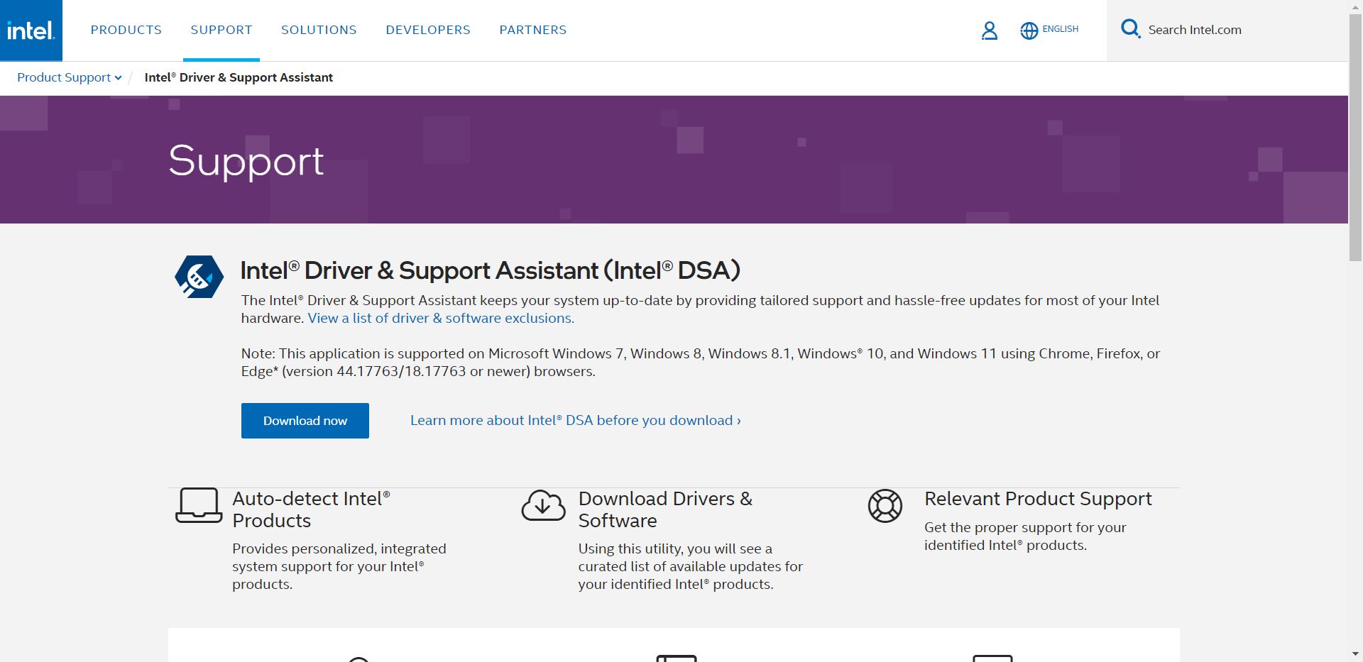 ¿Cómo funciona Intel Driver Update Utility?