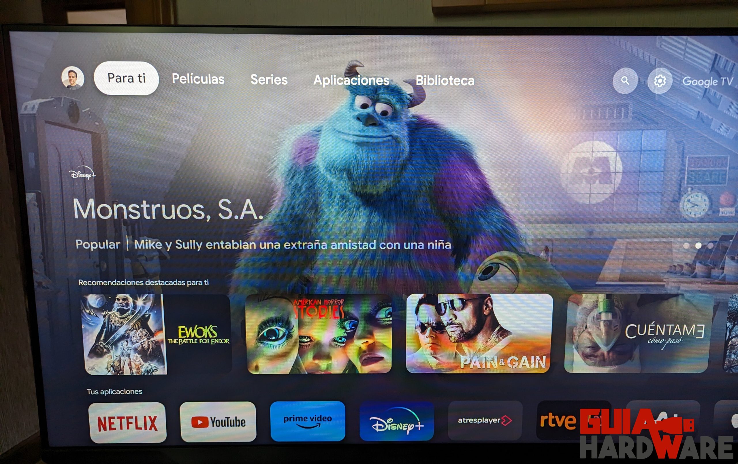 Google TV en Chromecast de Google