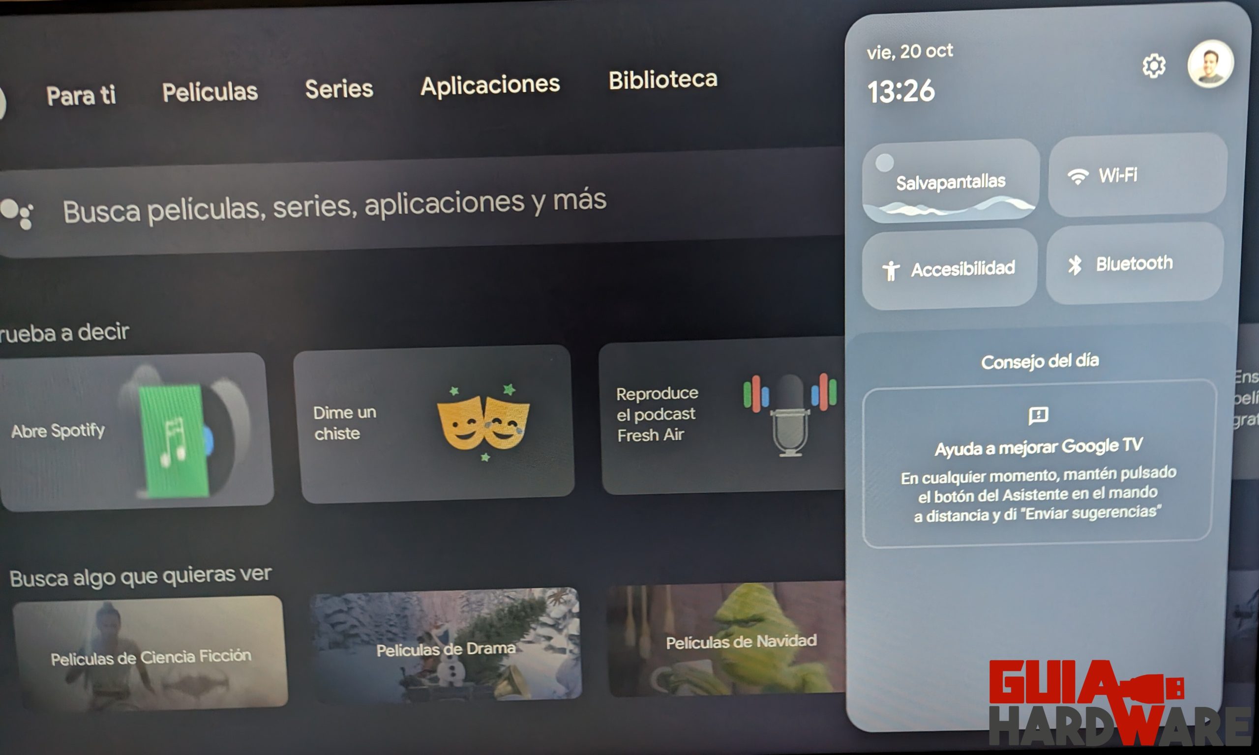 Google TV en Chromecast de Google