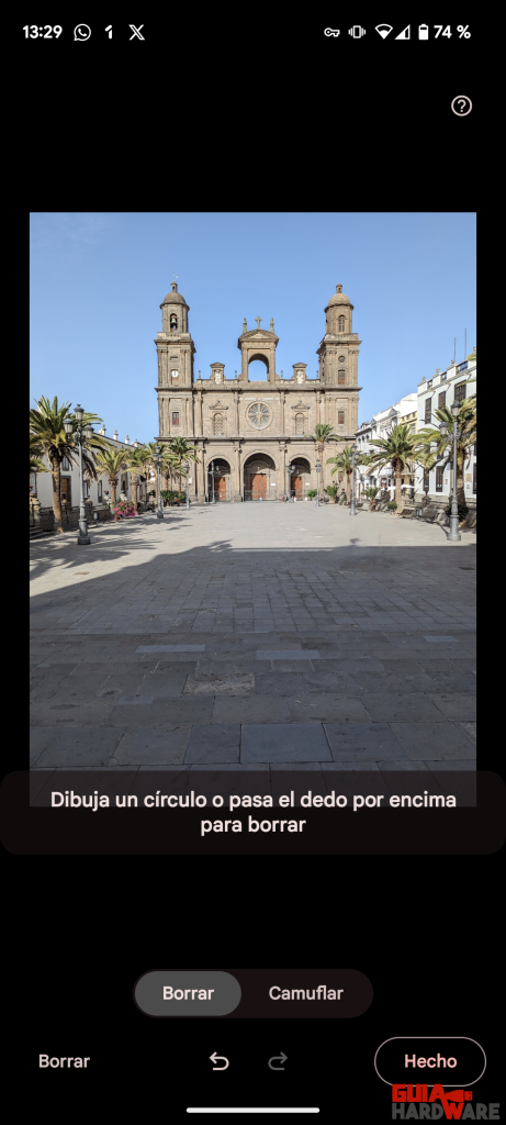 Foto tomada con el Google Pixel 7