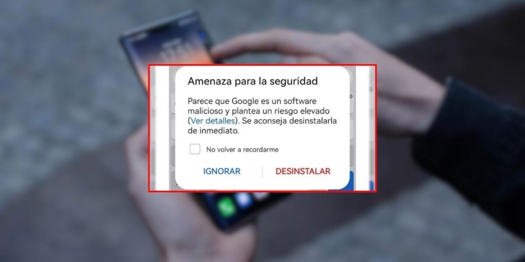 aviso app google peligrosa