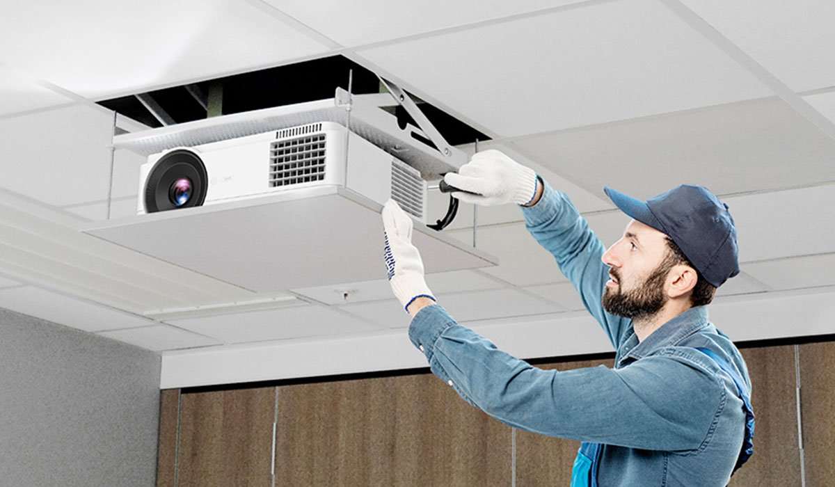Instalación proyector