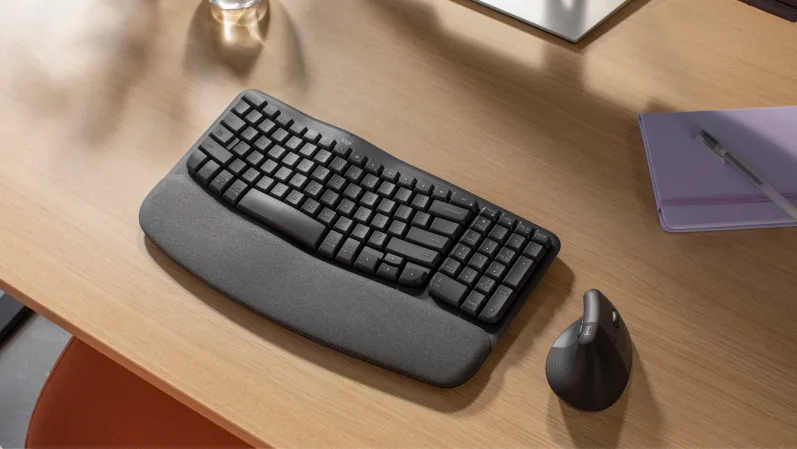 Nuevo teclado ergonómico Wave Keys de Logitech
