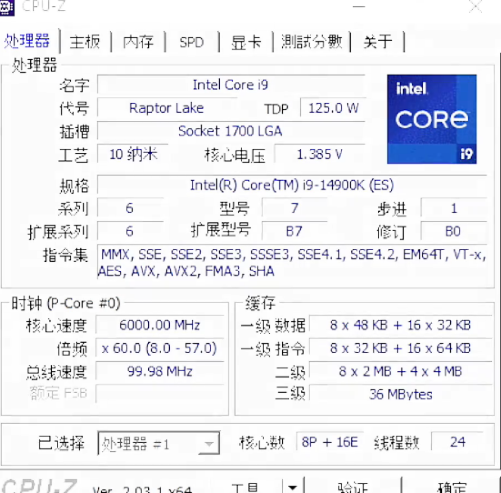 Intel Core i9-14900K vs. 13900K