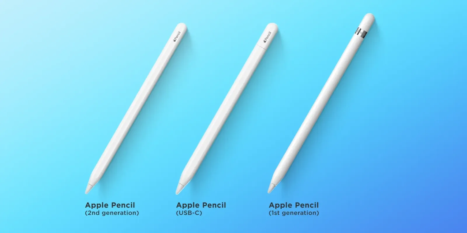 Evolución Apple Pencil