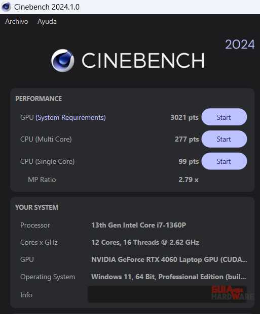 MSI Summit E16 Flip A13V BENCHMARKS