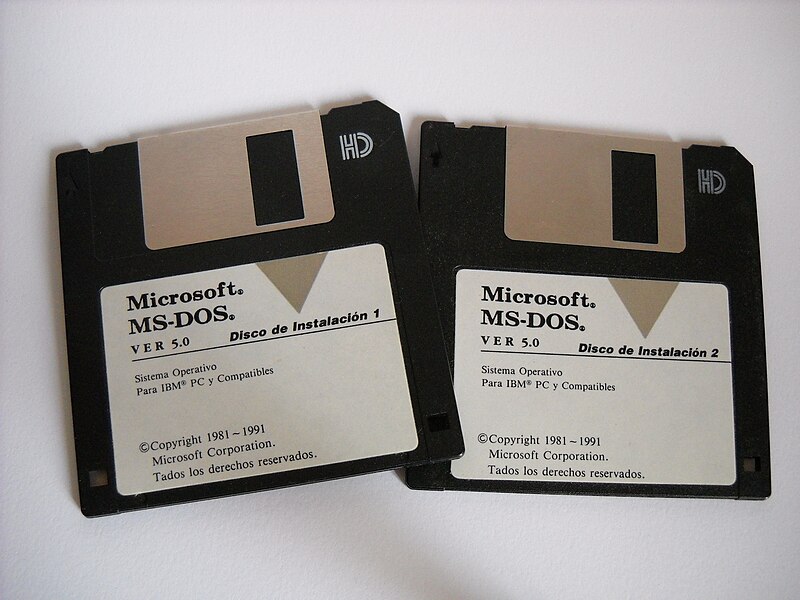Disquetes MS-DOS