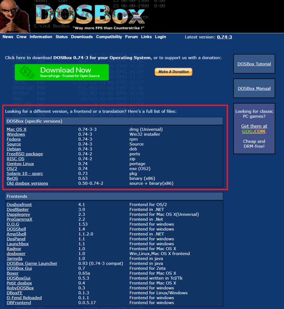 DOSBox