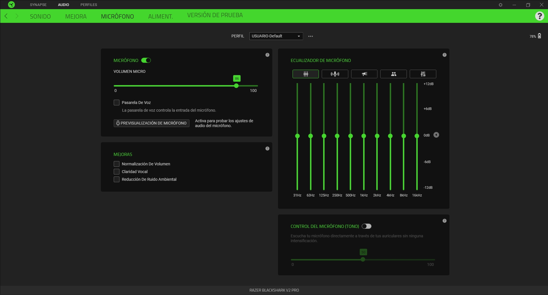 razer blackshark synapse