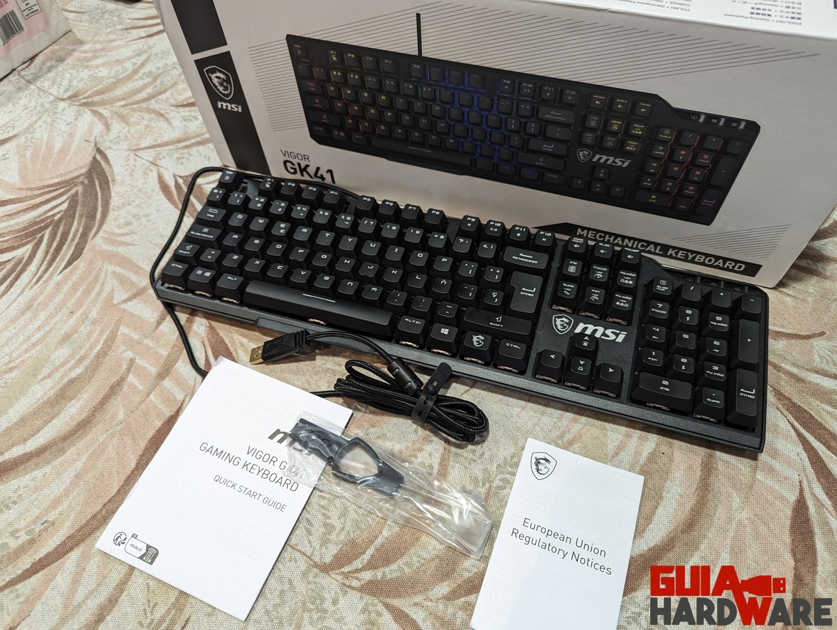 MSI VIGOR GK41 unboxing