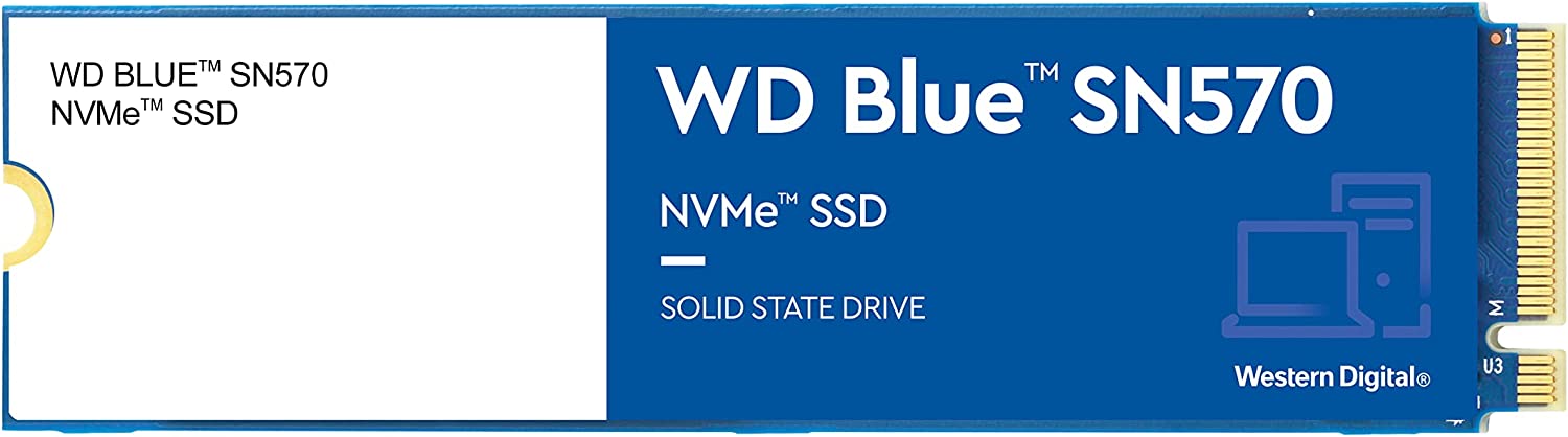 WD Blue SN570 SSD 500GB M.2 NVMe 