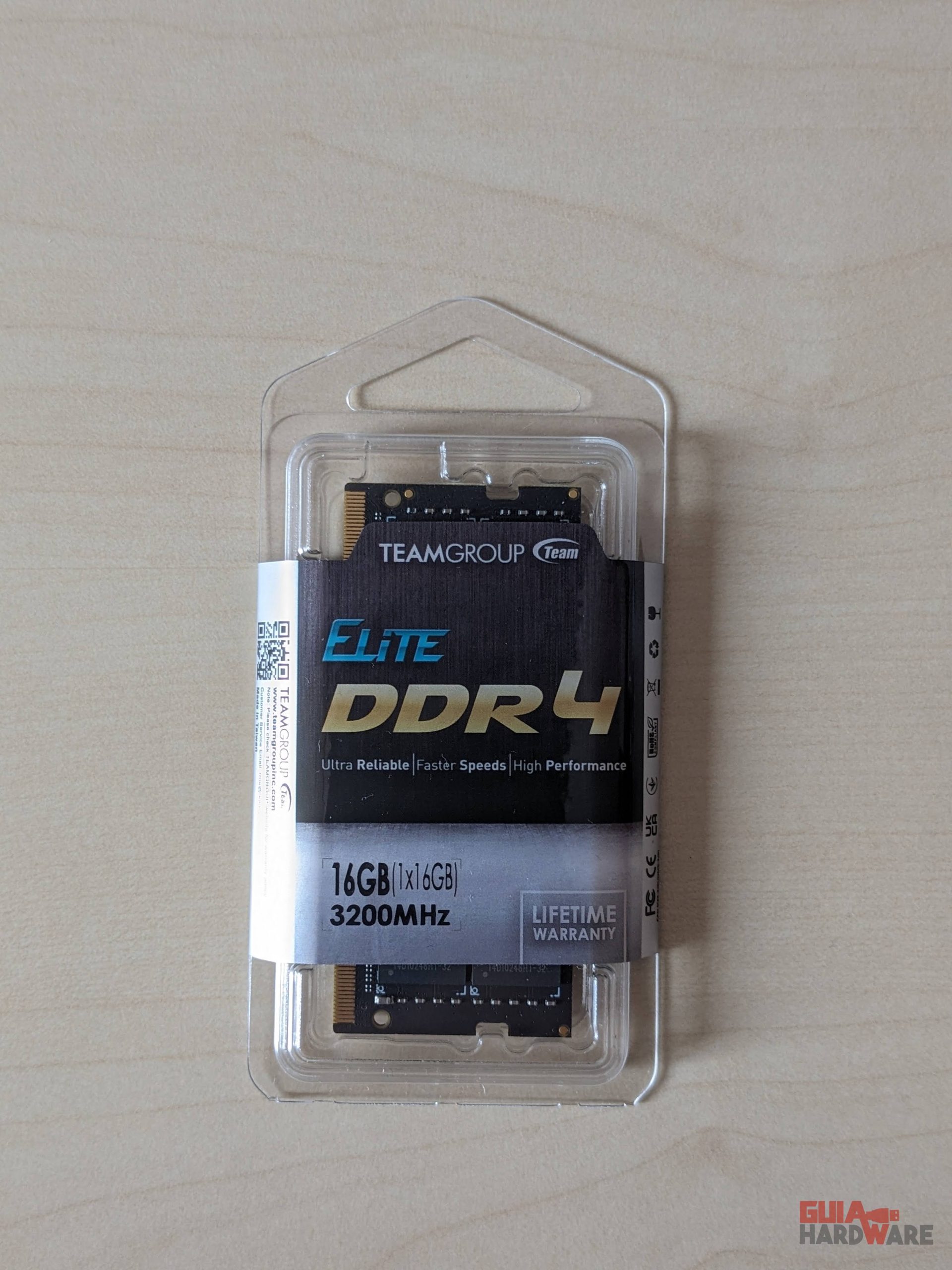 Teamgroup Elite DDR4 1X16GB 3200MHz