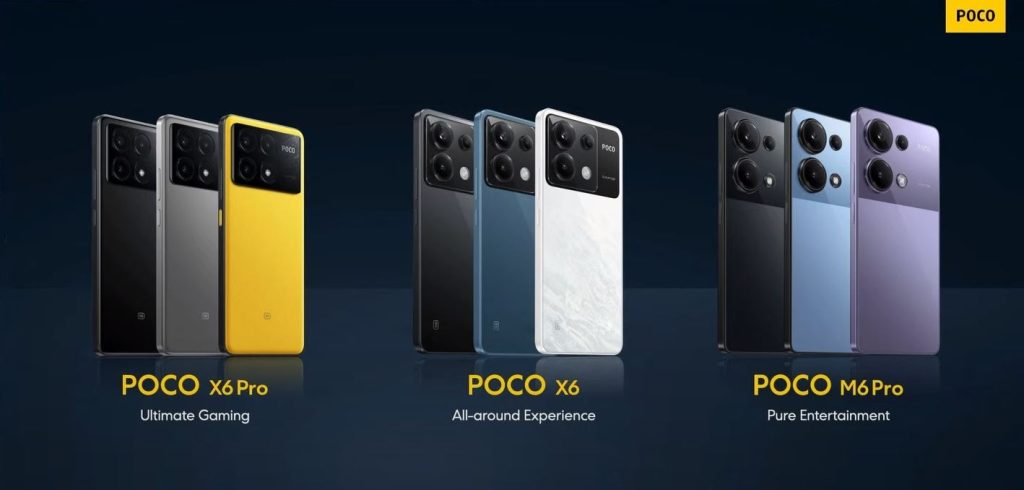 Presentación oficial de la nueva seria POCO X6 y llega a España del POCO M6 Pro