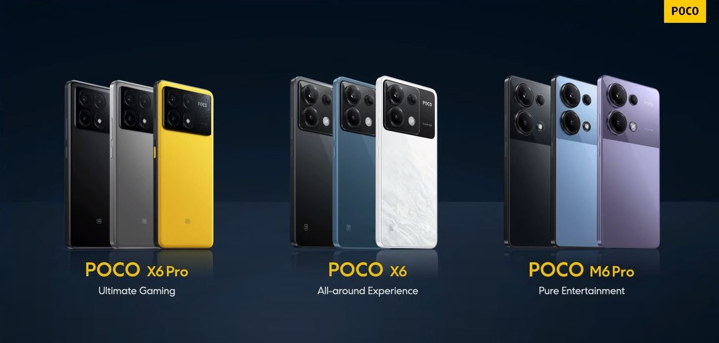 La gama media de POCO para 2024 no se esconde: así serán los POCO X6 Pro y POCO  M6 Pro que ya tienen fecha oficial de presentación
