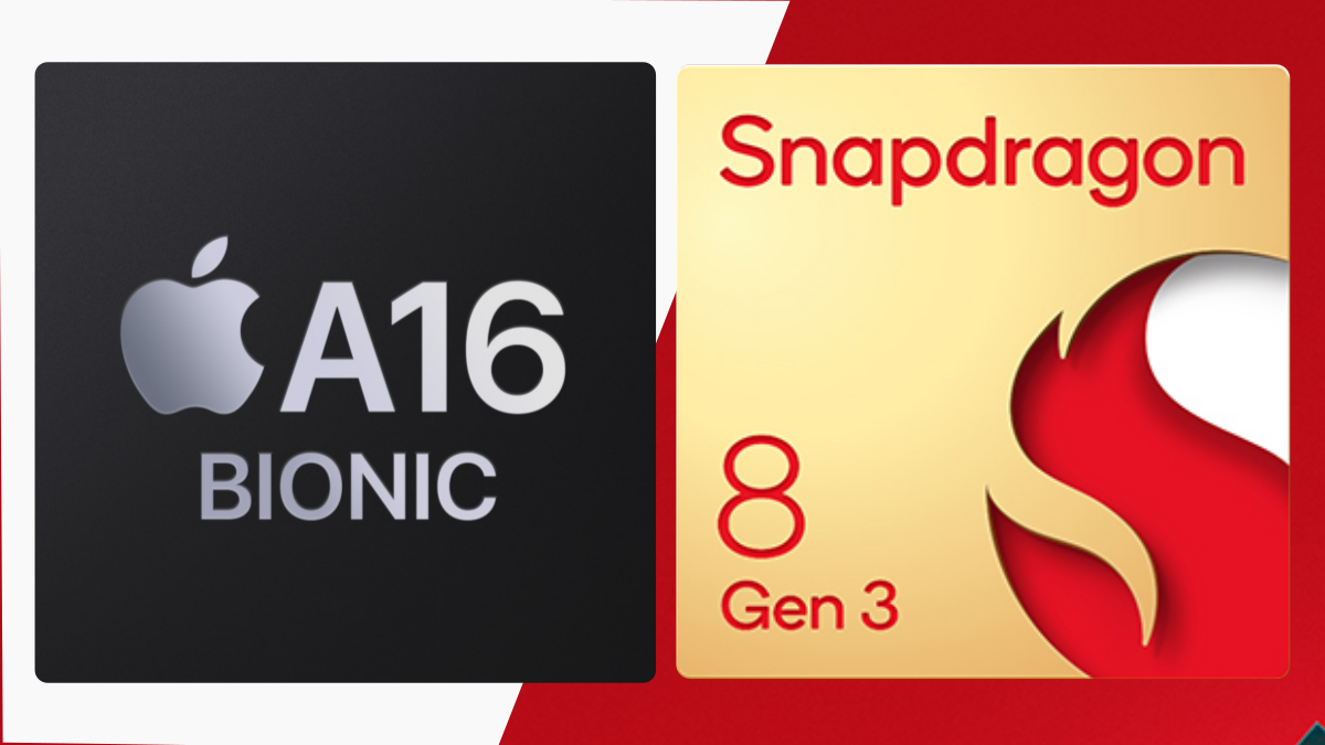 Snapdragon 8 Gen 3 vs A16Bionic