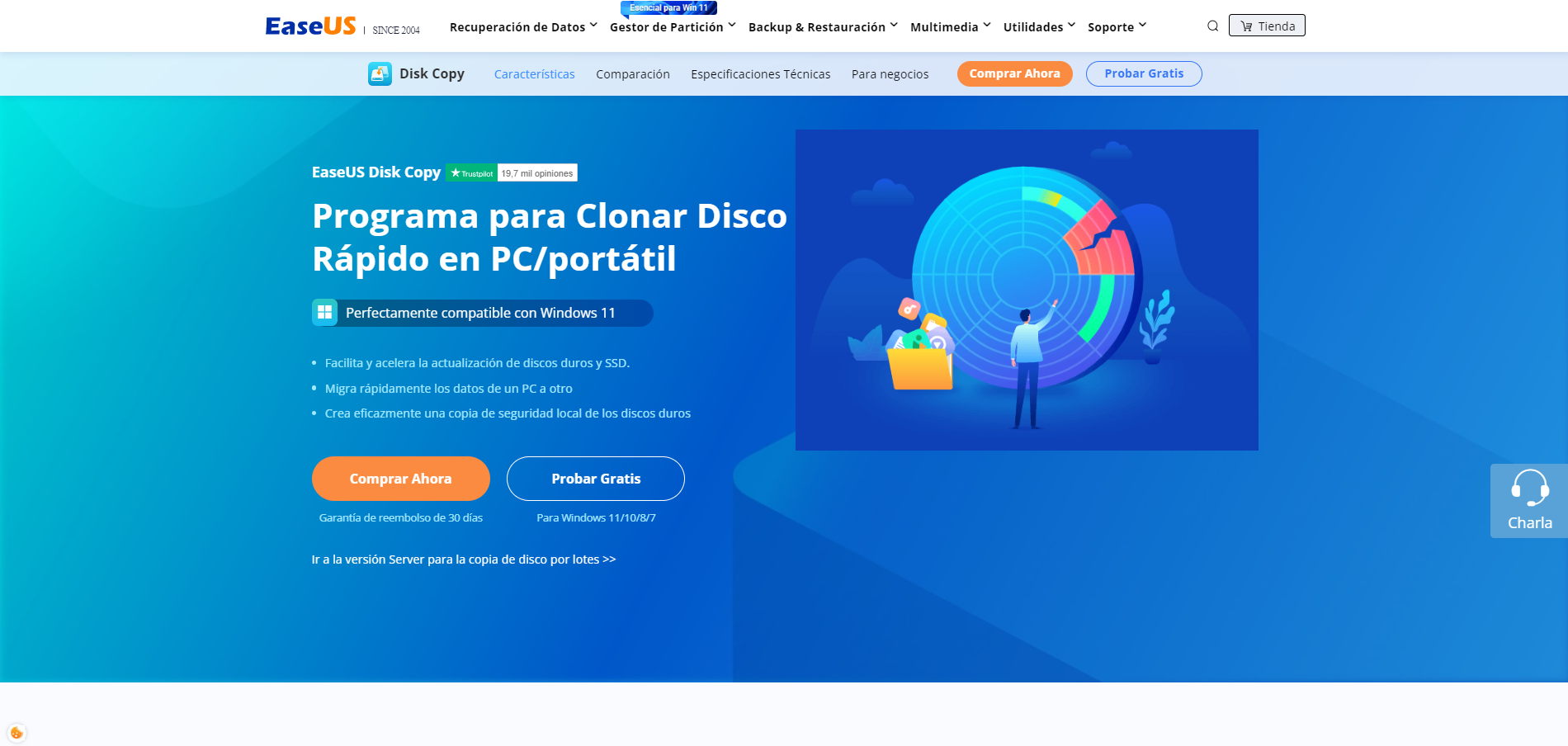 EaseUS Disk Copy web