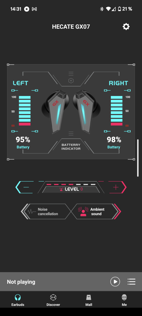 Edifier Hecate GX07 App