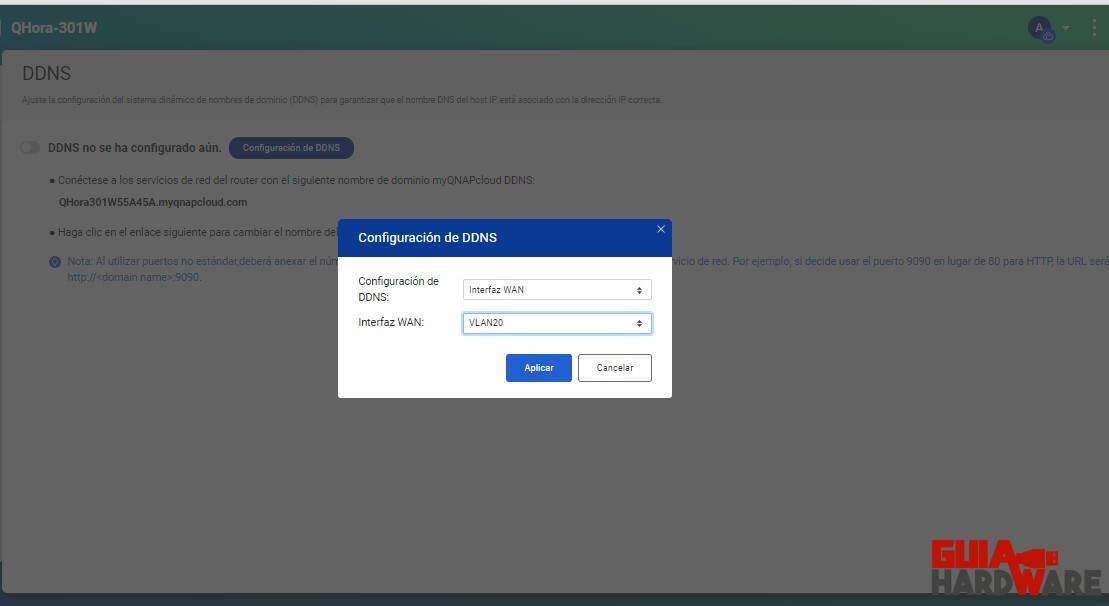 Configuración DNS