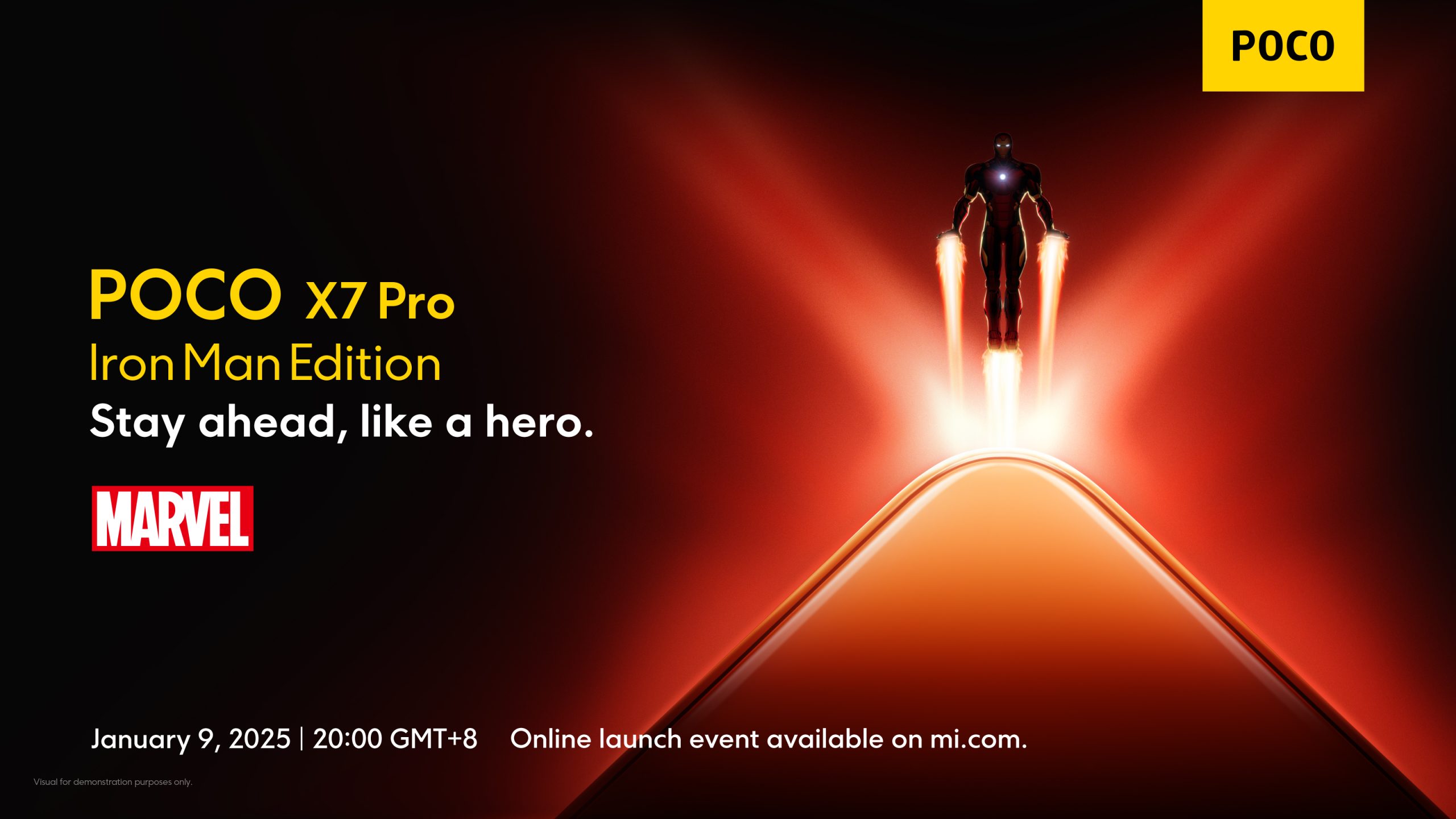 POCO X7 Pro Iron Man Edition