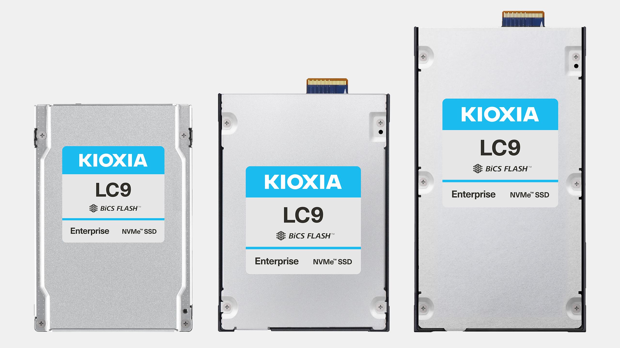 SSD de alta densidad KIOXIA LC9