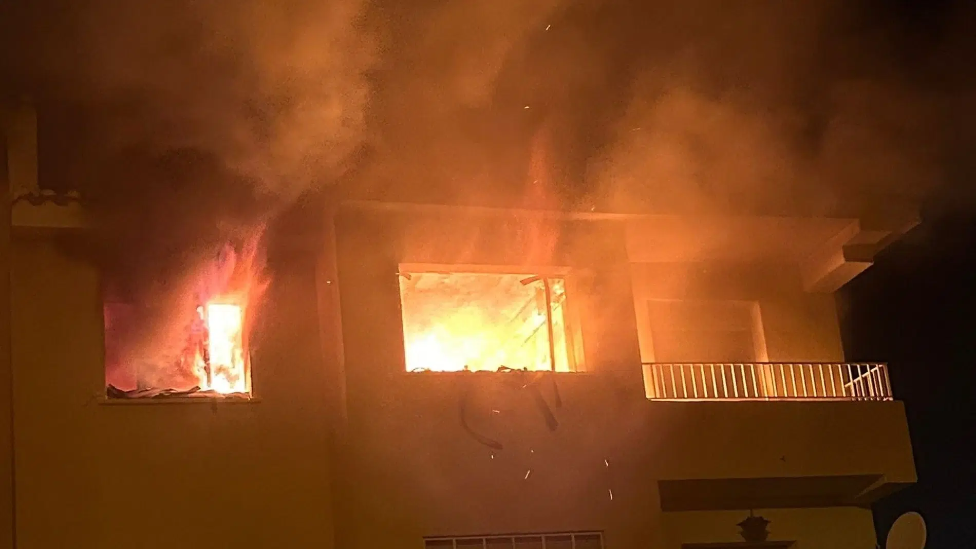 incendio vivienda por regleta