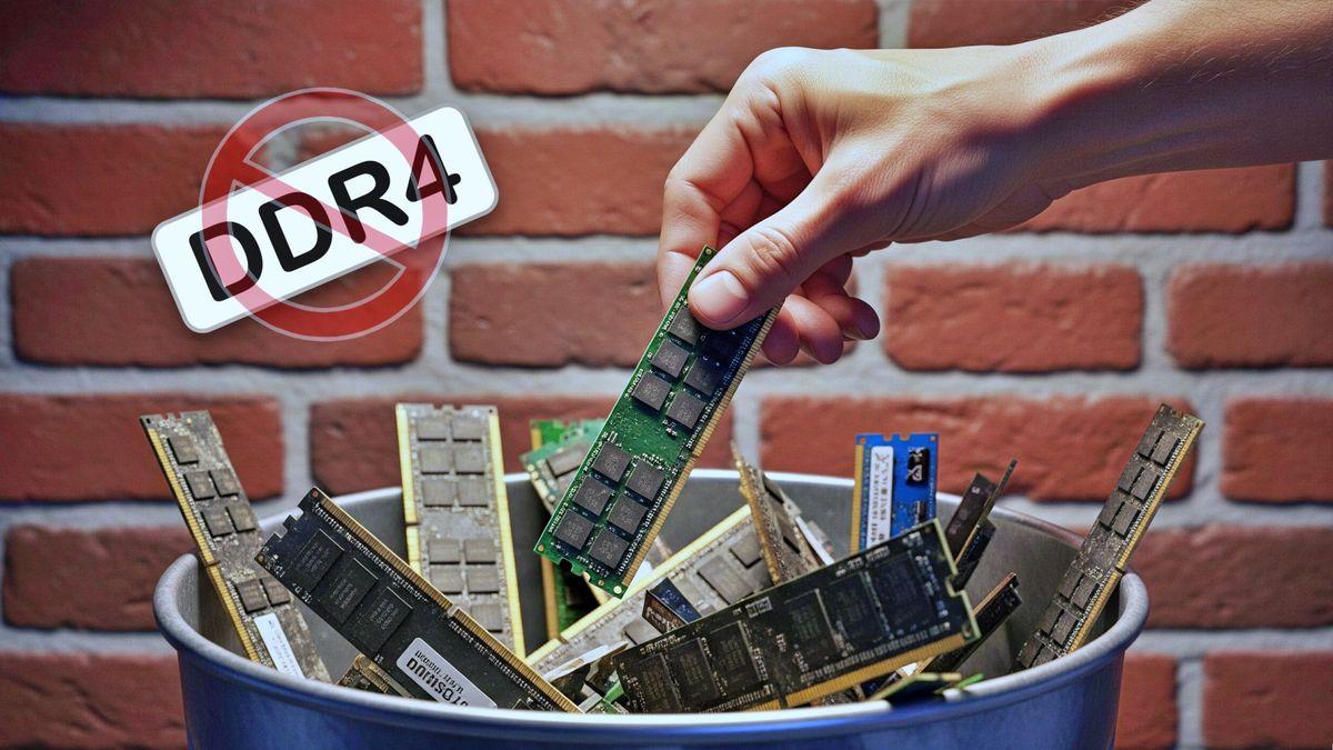 se pondrá fin de la producción de la memoria DDR4 en 2026