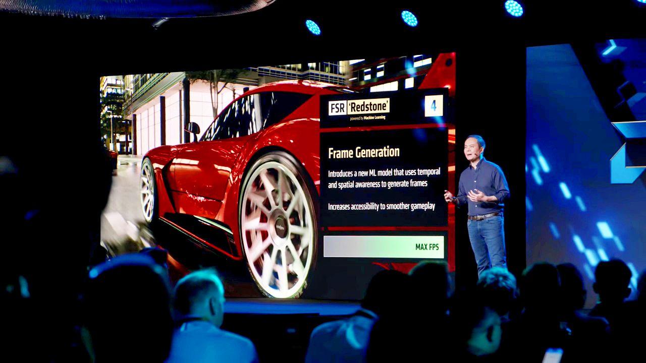 Tecnologías clave de AMD FSR Redstone