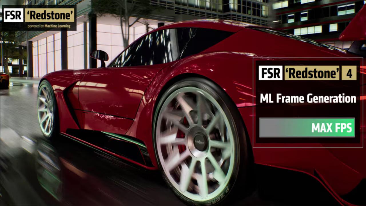 Compatibilidad de AMD FSR Redstone