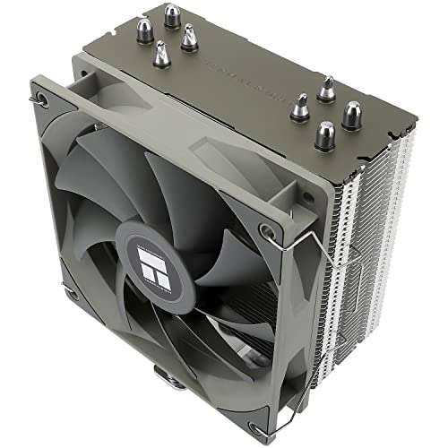 Thermalright Assassin Spirit 120 V2 - Ventilador para CPU (4 tubos de calor con tecnología AGHP, ventilador PWM de 120 mm, 154 mm de alto, para AMD AM4 AM5/Intel 1700/1150/1151/1200)