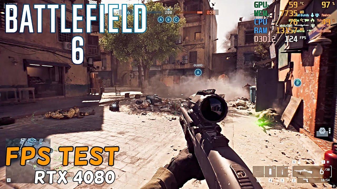 Pruebas de rendimiento de Battlefield 6