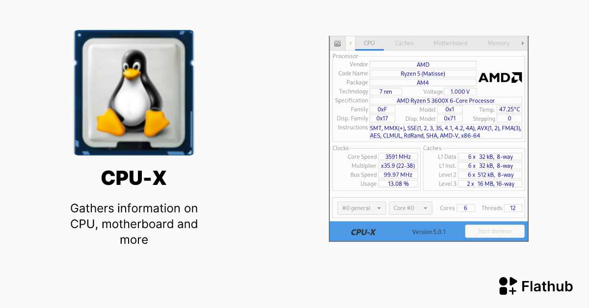 CPU-X para Linux