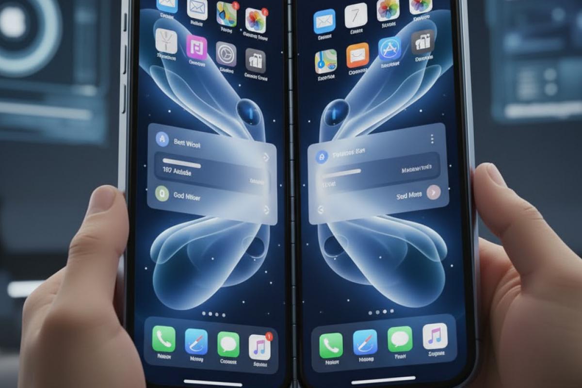iPhone plegable de Apple