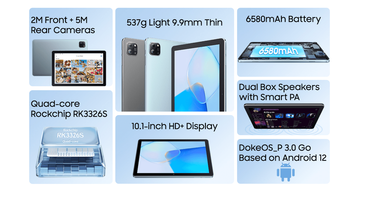 Placa con RockChip RK3326S