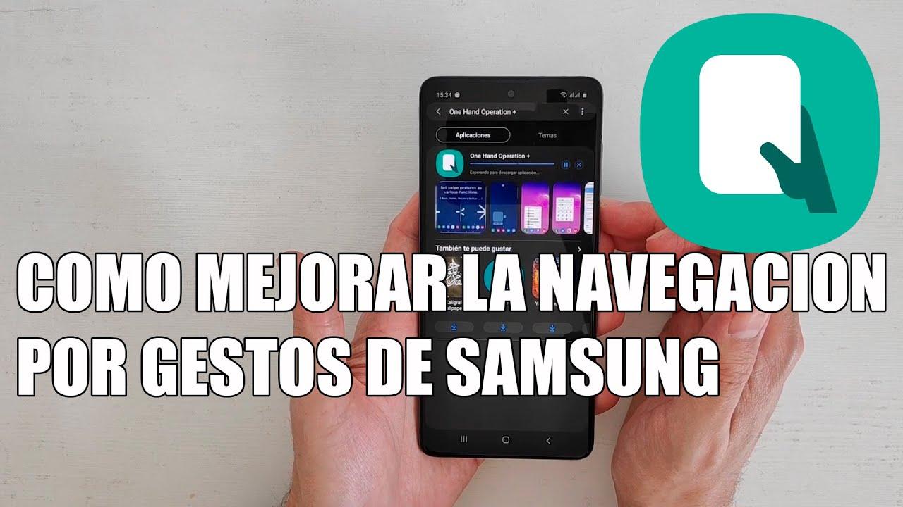 Recuperar gestos desde la parte inferior