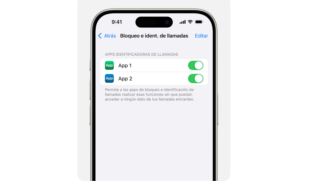 Bloqueo de spam en iPhone